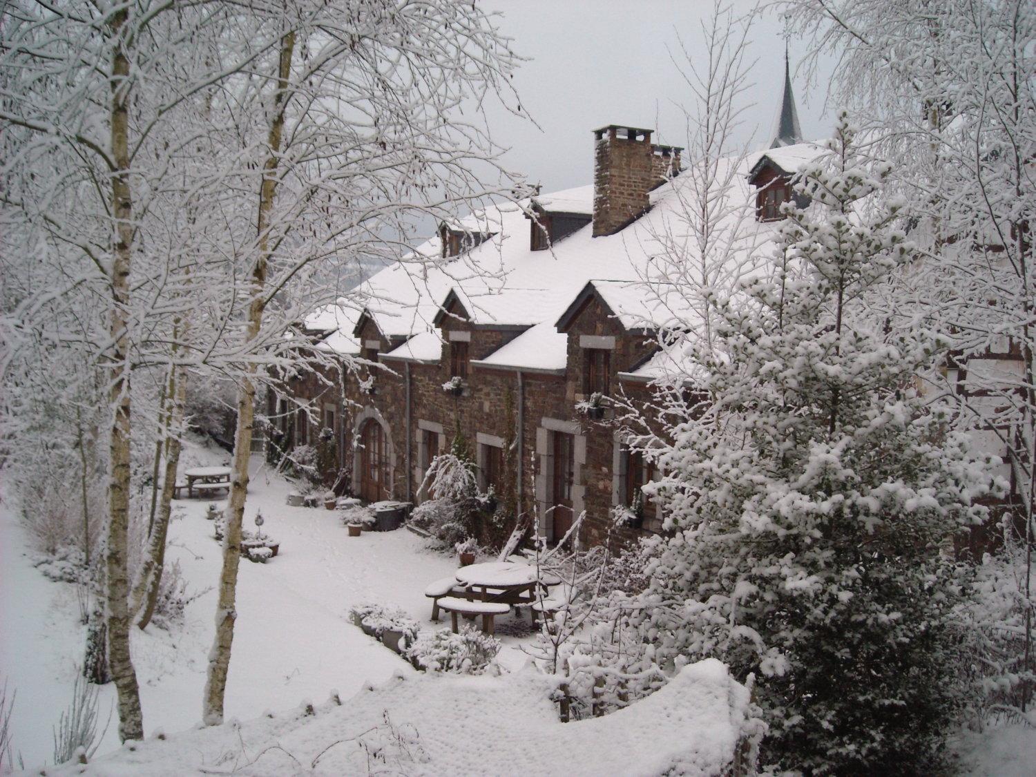 B&B Le Clos de la Fontaine Chéoux Exterior foto